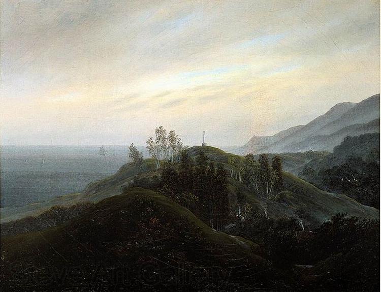 Caspar David Friedrich View of the Baltic by Friedrich